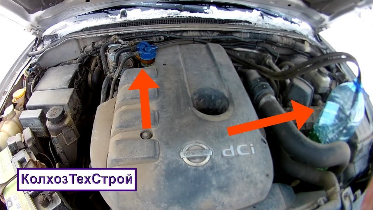 Чистка форсунок на Nissan Navara своими руками