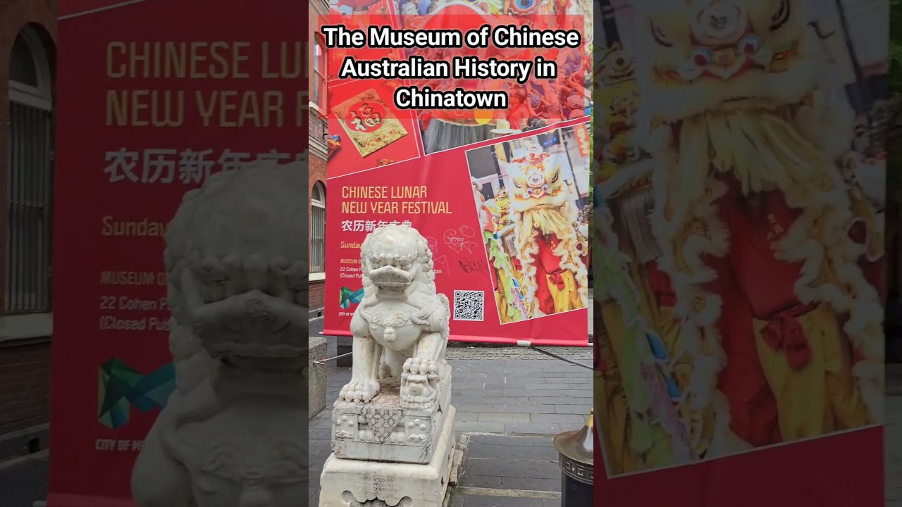 Museum of Chinese Australian History in Chinetown @ Melbourne City Lonsdale street