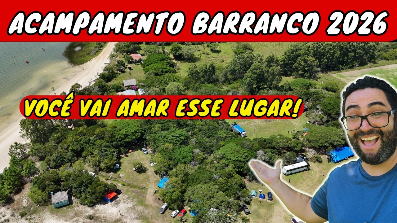 ✅Conhecendo São Jose do Norte e Acampamento do Barranco 2026 de Carro Elétrico Parte 02
