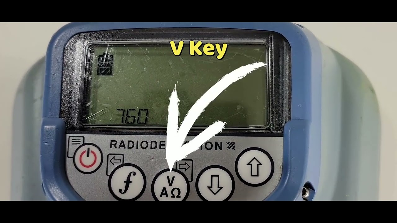 Radiodetection Turn On/Off Frequency On The TX-5 or 10 Transmitter