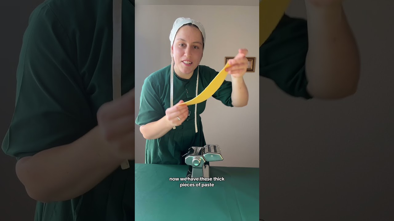 Homemade Egg Yolk Noodles | Read the Description for More Details