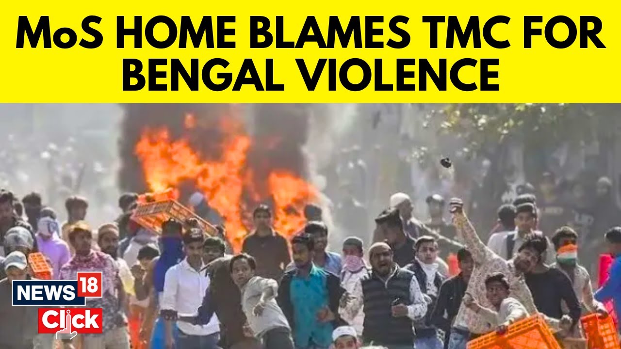 Parties Blame Each Other For Violence In Bengal Panchayat Polls, BJP Seeks President's Rule | News18