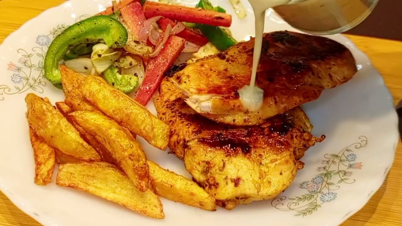  Chicken With Tarragon sauce Recipe by SB Ki Rasoe | Restaurant Style Tarragon Chicken Recipe 