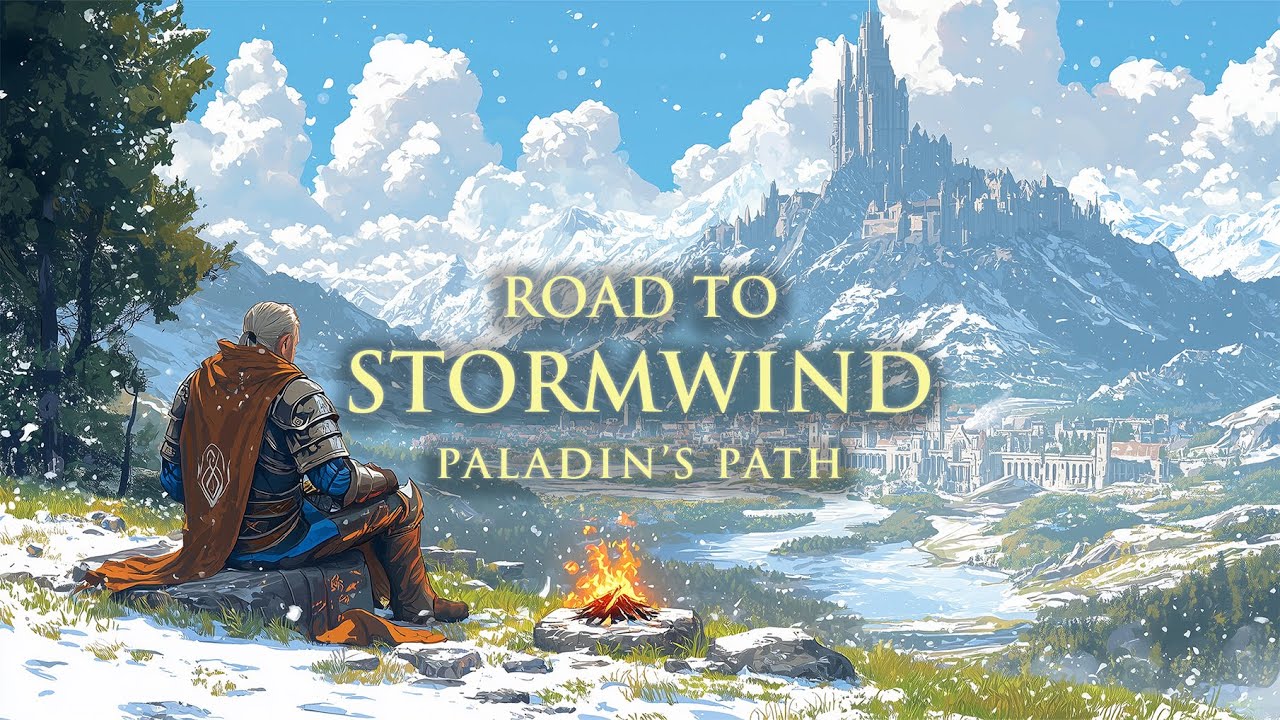 Fantasy Medieval Music for Studying & Concentration | Road to Stormwind
