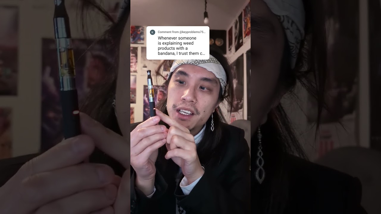 Trust a guy with a bandana when talking about weed products
