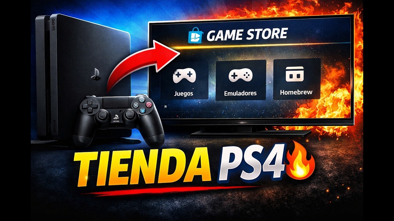 👉 Cómo instalar la MEJOR TIENDA en PS4 con magia ✅ Paso a Paso 2026