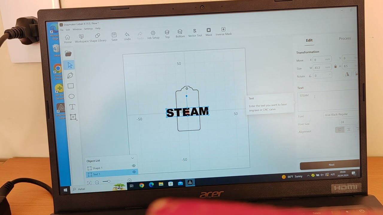 CNC aparatı 1 #Steam#CNC#Snapmaker#Luban