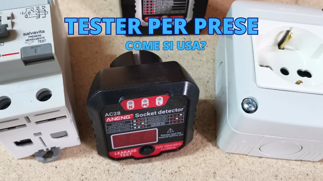Tester per prese: Come si usa?