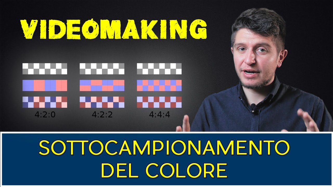 Sottocampionamento del colore: cos'&egrave;? A cosa serve?