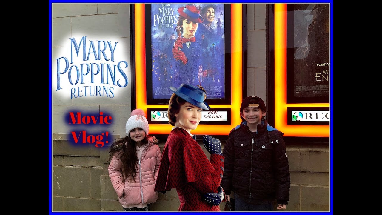 Mary Poppins Returns Movie Vlog! #marypoppinsreturns