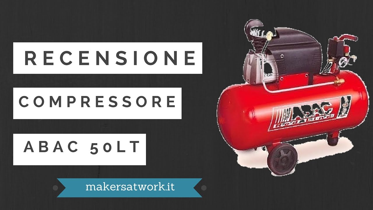 Recensione compressore Abac 50 Lt