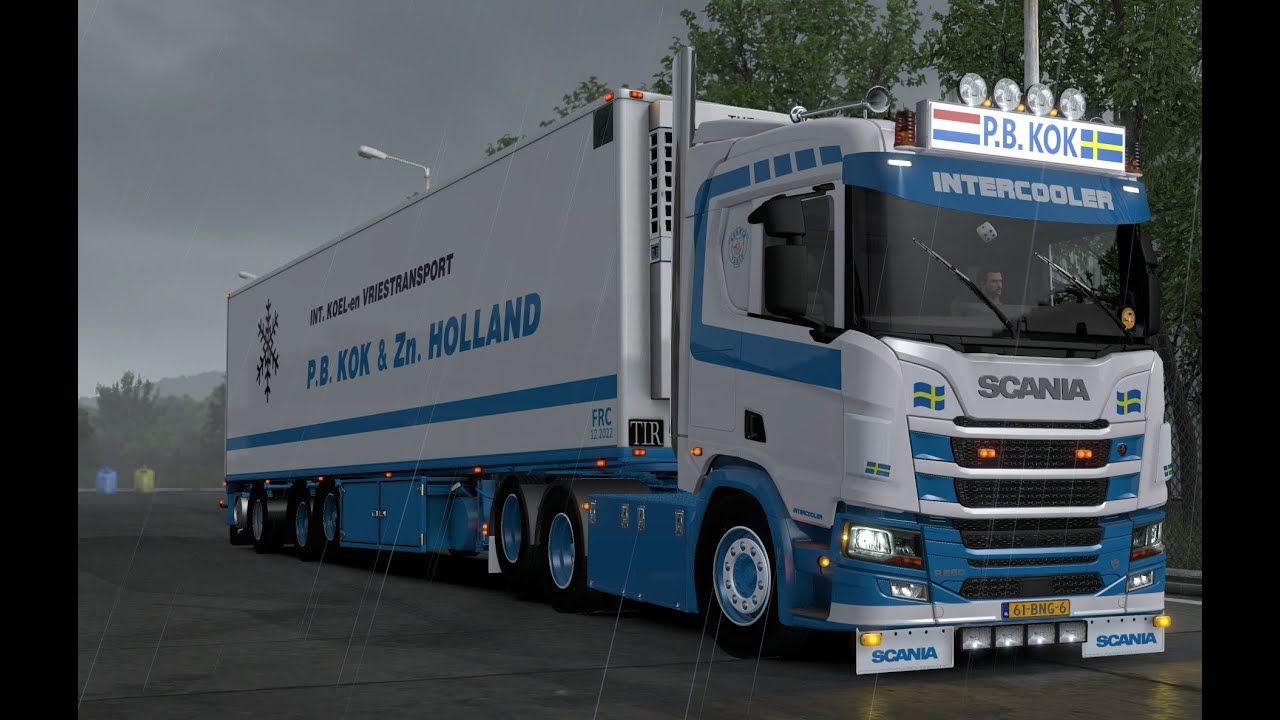 [ETS2 v. 1.36.xx] P.B. KOK Scania R650 V8 old skool