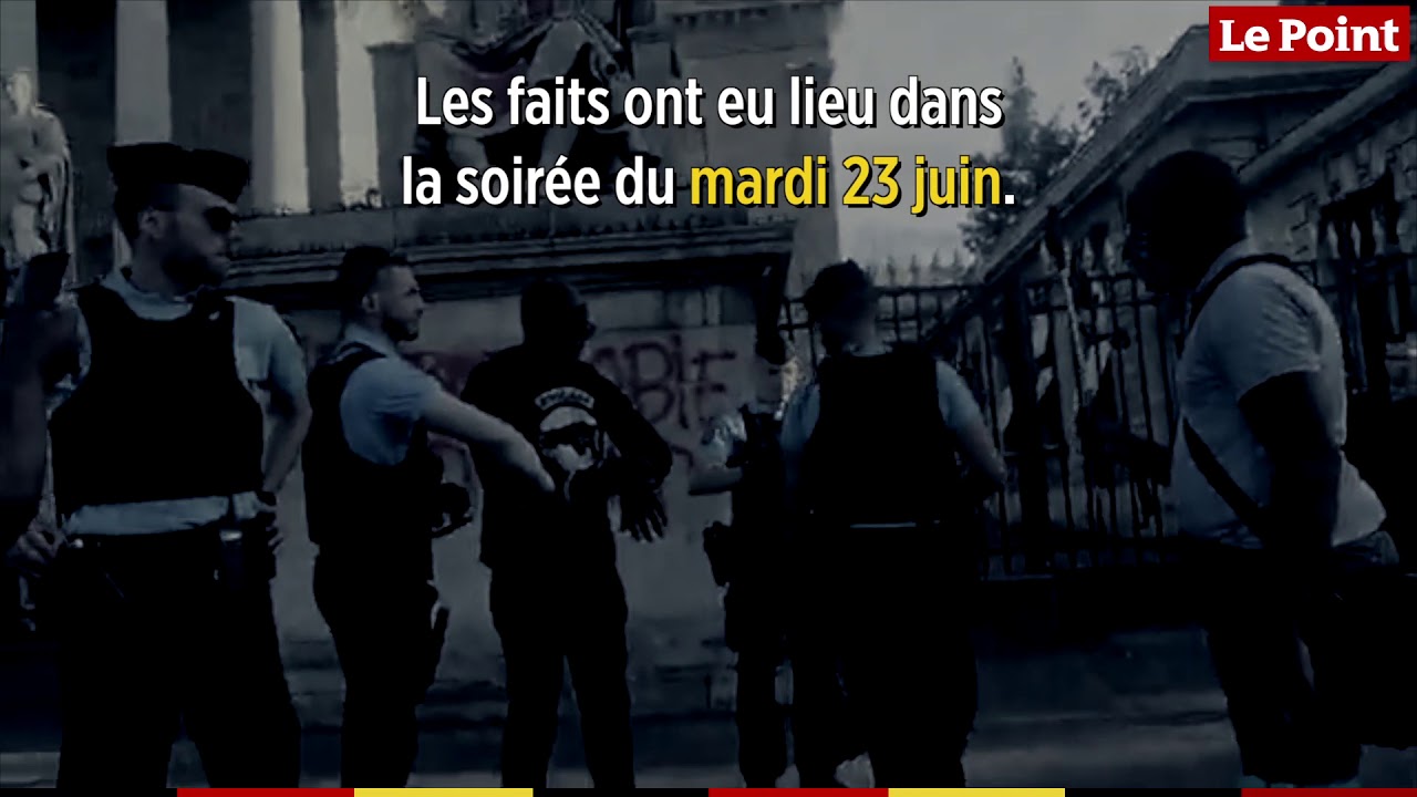 L'arrestation de l'homme qui a vandalisé la statue de Colbert