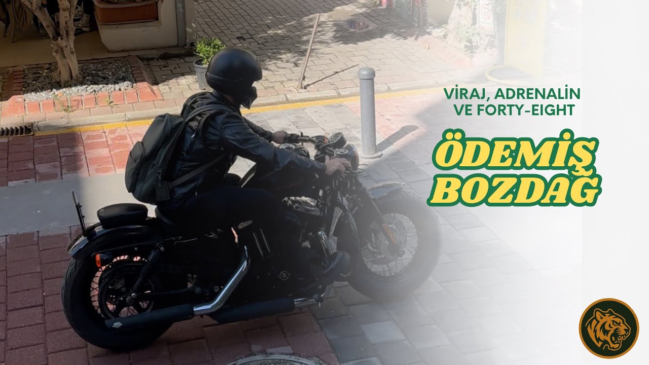 Ödemiş Bozdağ Yolları | Harley-Davidson ile Motovlog