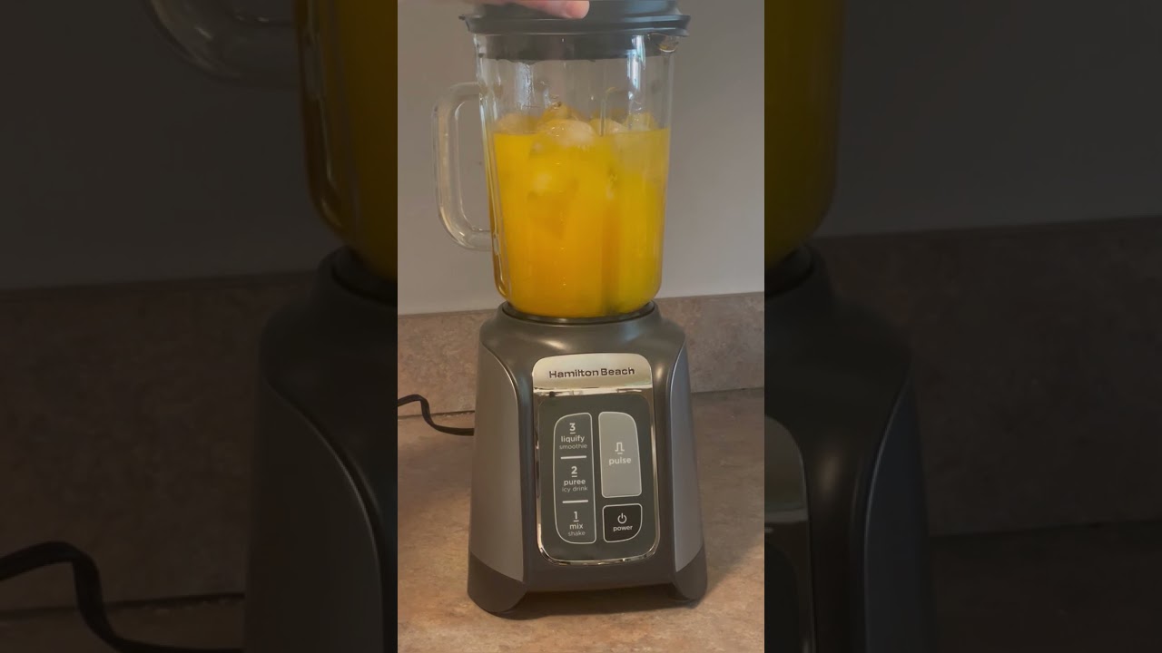Mango Mocktail | Hamilton Beach&reg; | Powermax Blender (58600)