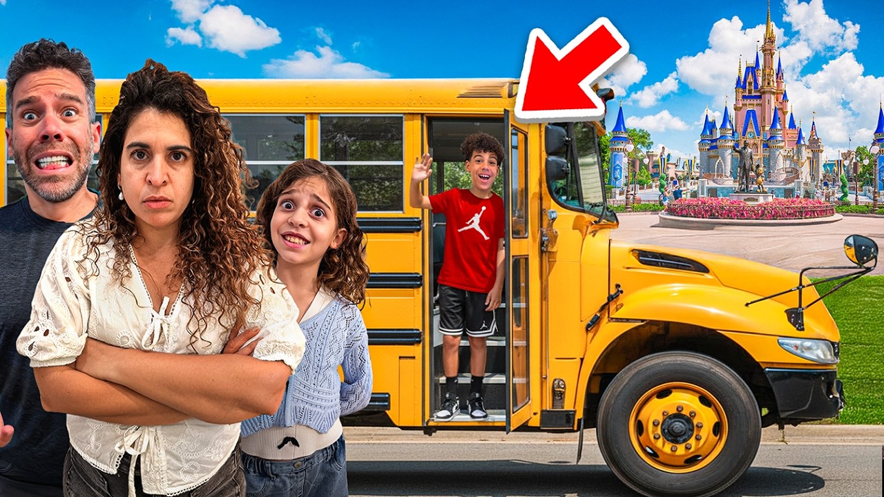 Mamá NO QUIERE que LORENZO se VAYA SOLO a DISNEY!