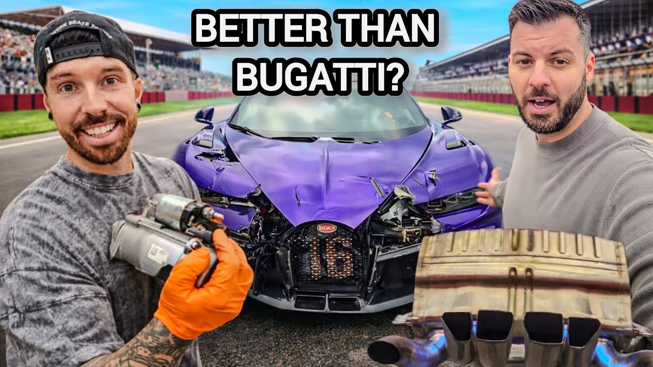 Поклонники Bugatti в ярости после запуска проекта Мэта Армстронга #matarmstron #bugattichiron #ma...