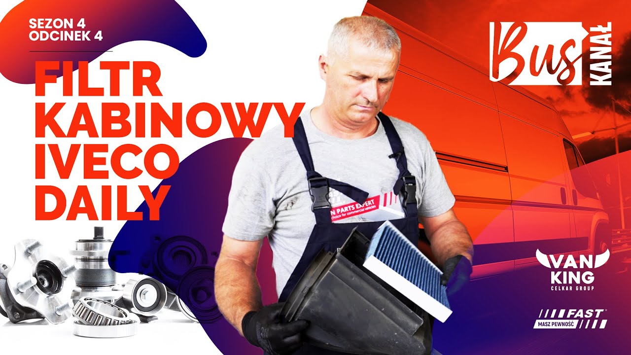 FILTR KABINOWY IVECO DAILY BUS KANAŁ S4O4