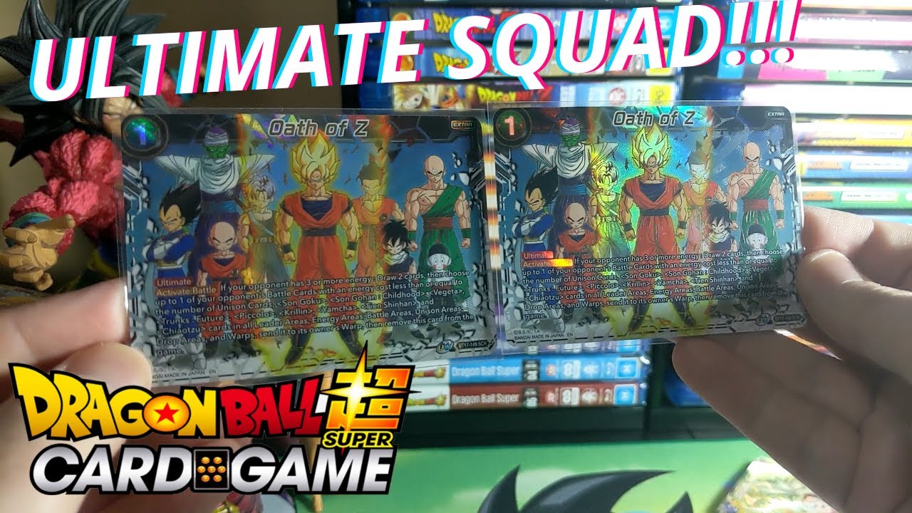 ULTIMATE SQUAD PREMIUM PACKS - Dragon Ball Super Card Game