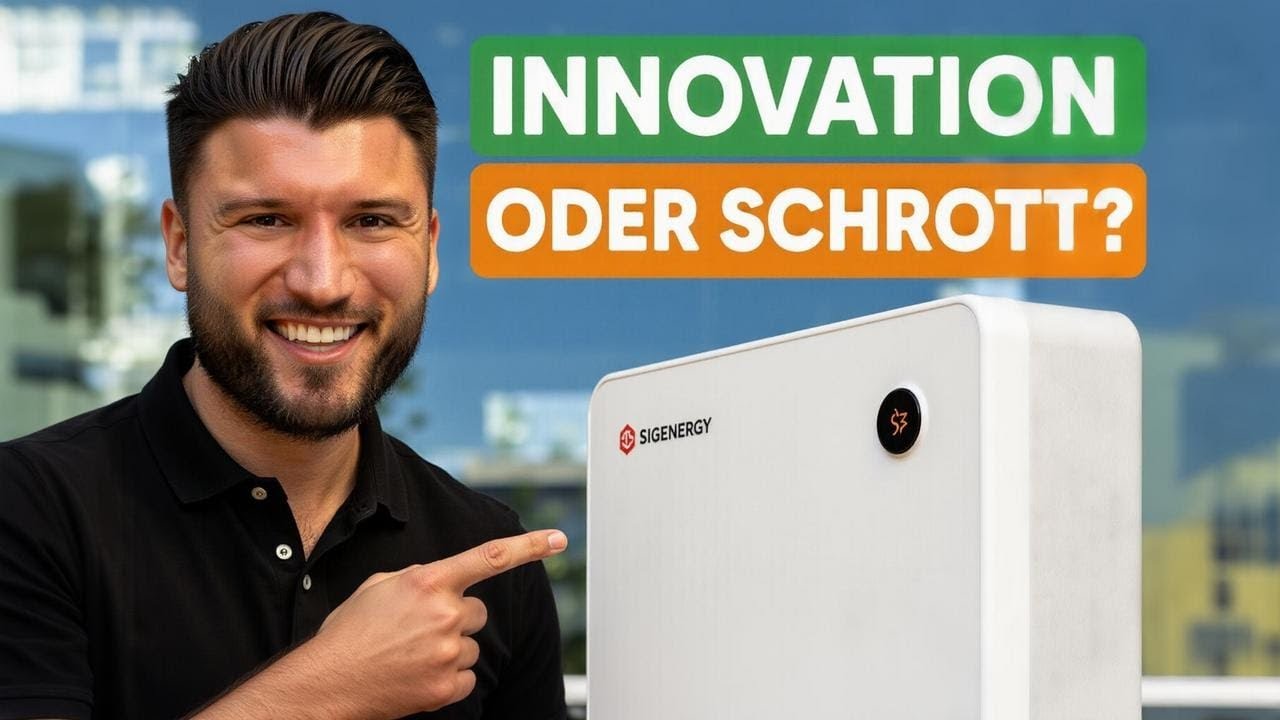 Sigenergy Stromspeicher im Test: Lohnt sich die Investition 2026 wirklich?