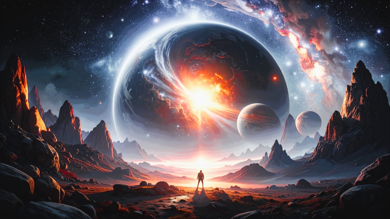 So Far Away &mdash; Among the Stars ✨ | Relaxing Ambient Space Music