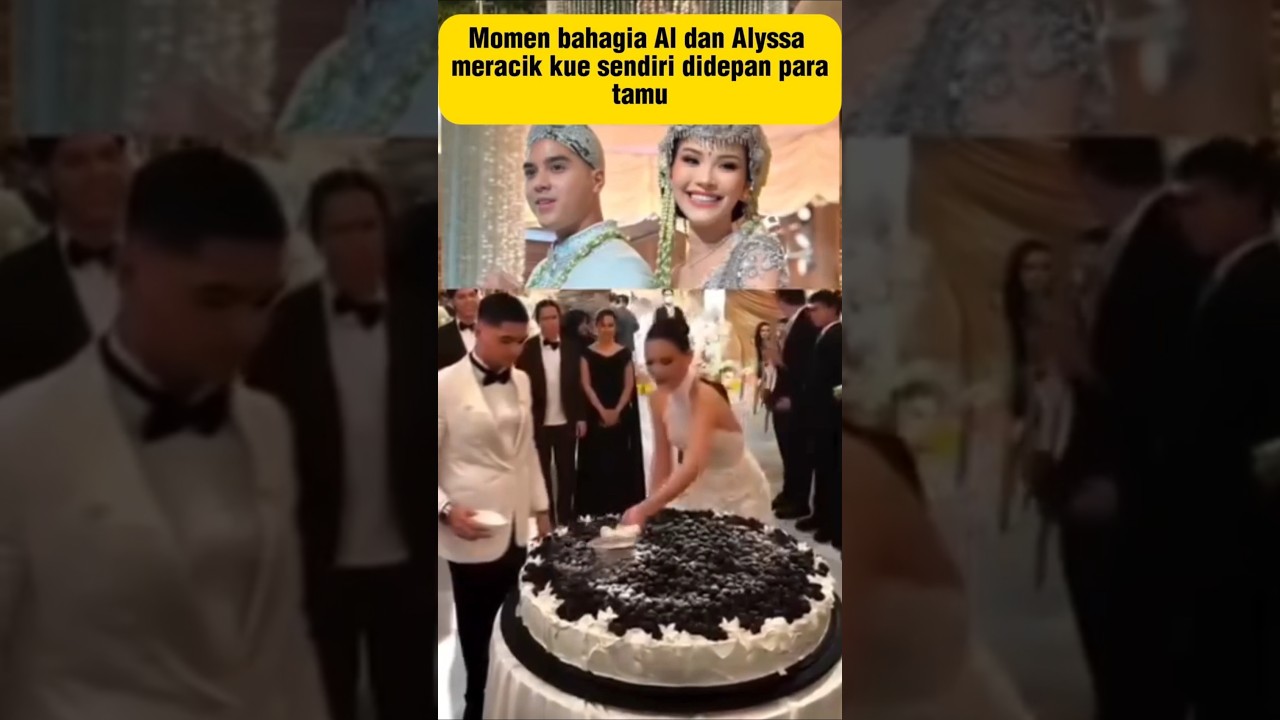 Momen Bahagia Al dan Alyssa #alghazali #alyssa #viralvideo #artist #fyp