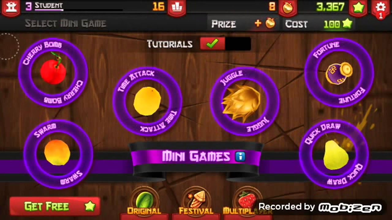 Fruit Ninja Free 5th Anniversary Free Han Tournament Android Games Play