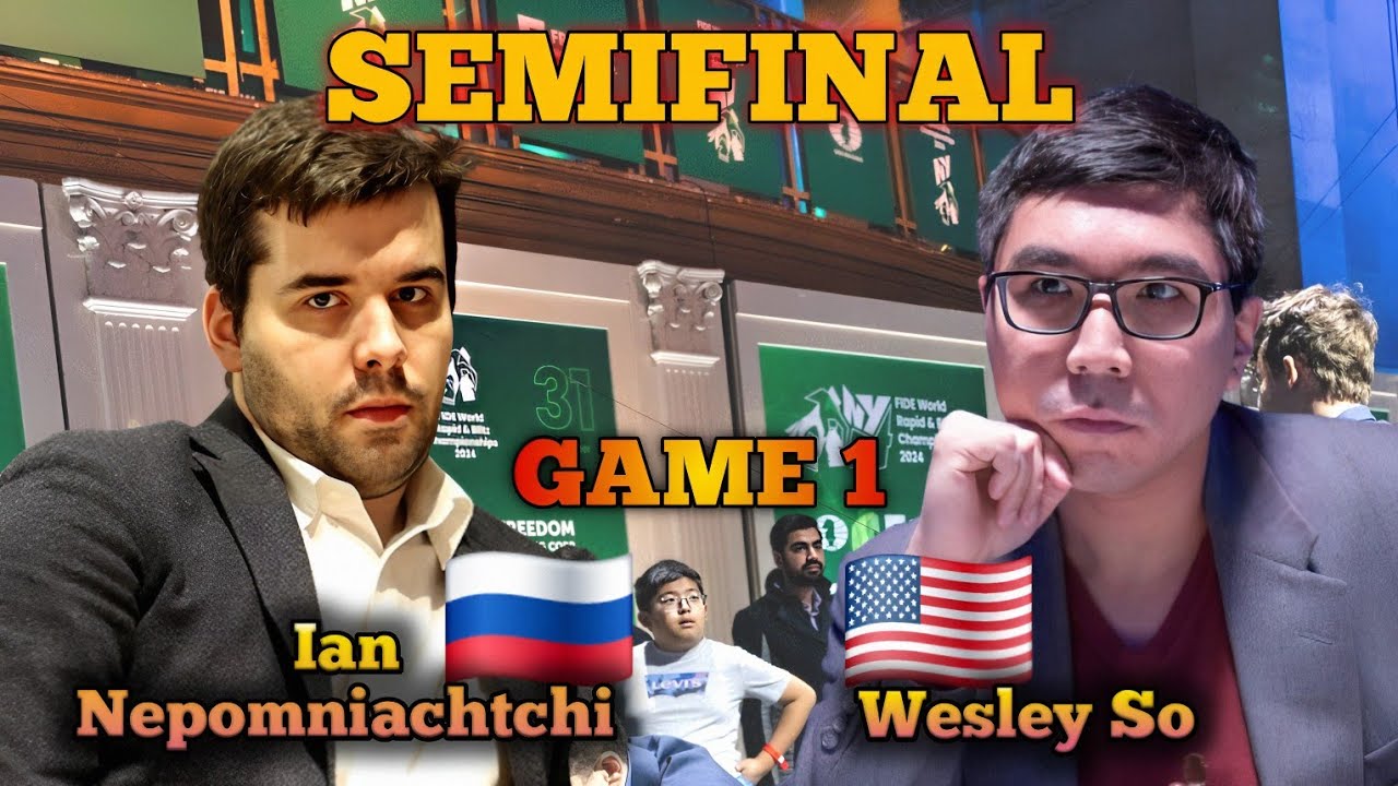 Ian Nepomniachtchi vs Wesley So | SEMIFINAL | FIDE World Blitz 2024 | GAME 1