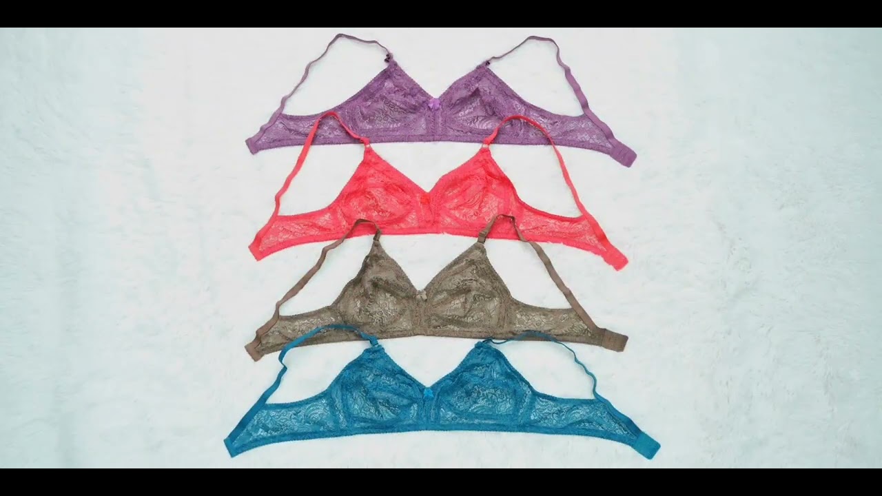 Ladies Galaxy Non Padded Lace Net Bra (2040)