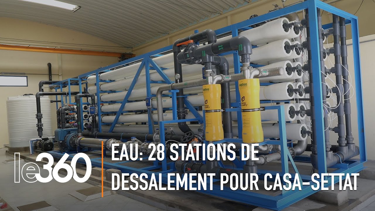 Casa-Settat: des stations mobiles de dessalement pour les besoins en eau