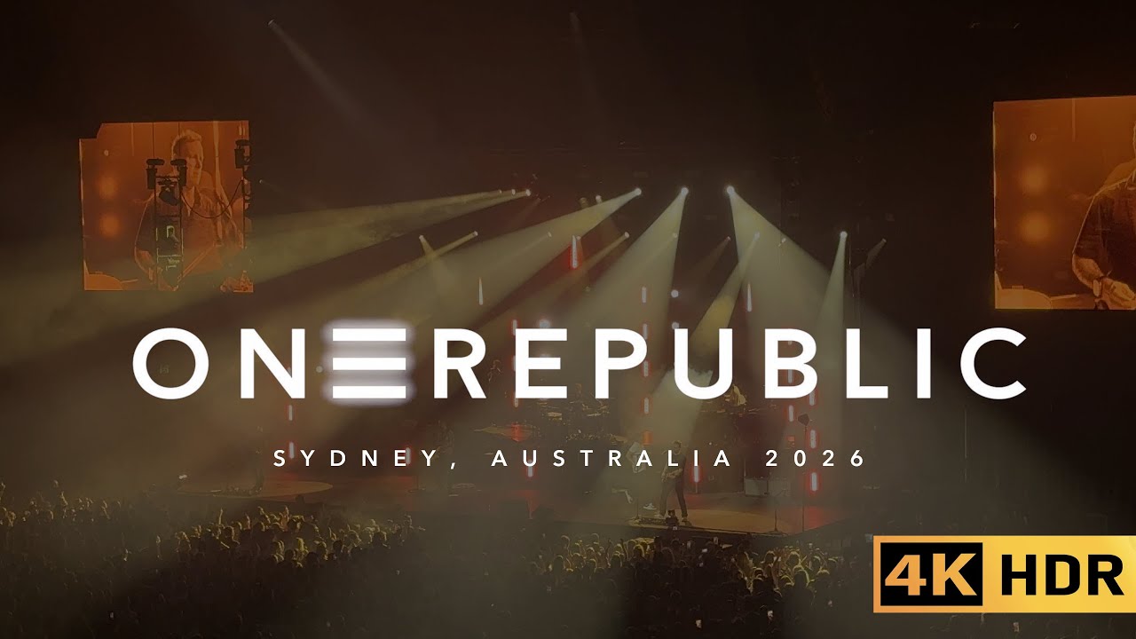 OneRepublic Sydney 2026 Full Concert 4K