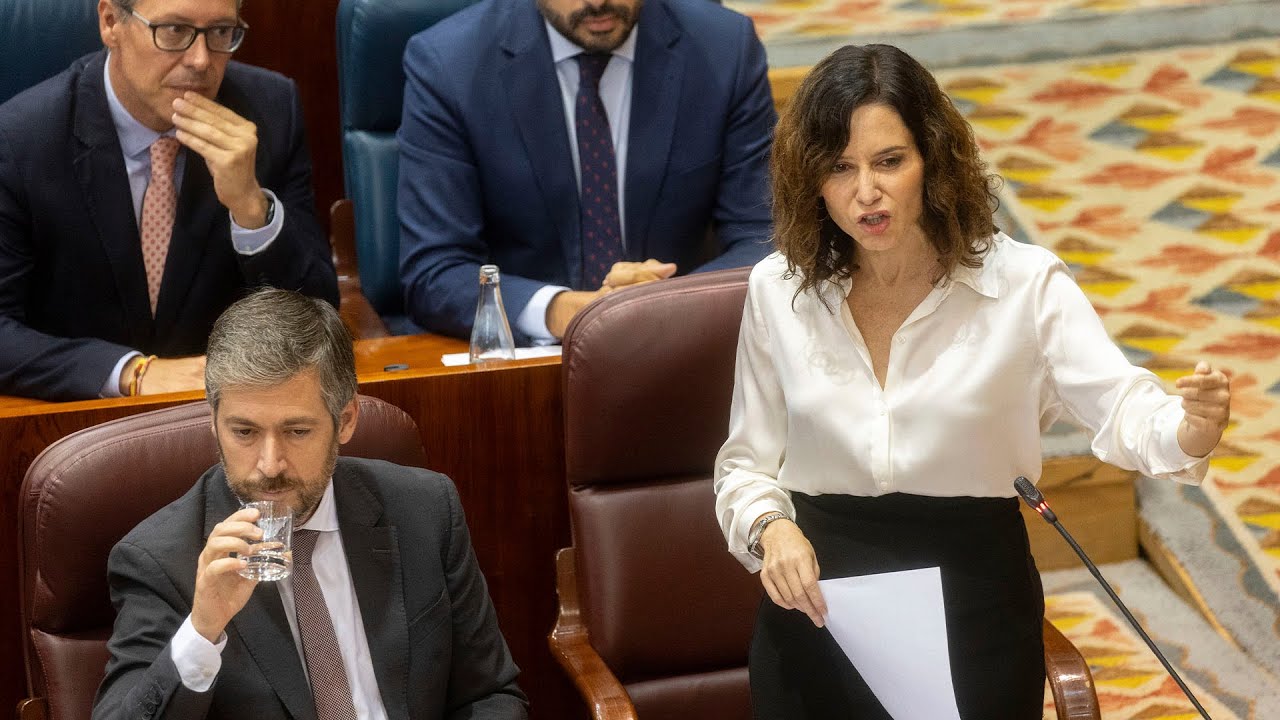 🔴 EN DIRECTO | Sesión plenaria en la Asamblea de Madrid