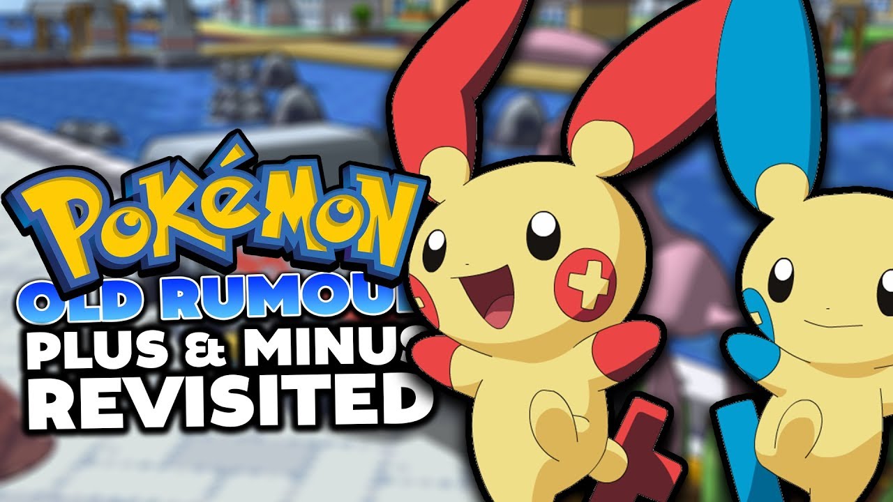 Pok&eacute;mon Switch Rumour - Revisiting OLD Rumours Pokemon Plus & Minus!?