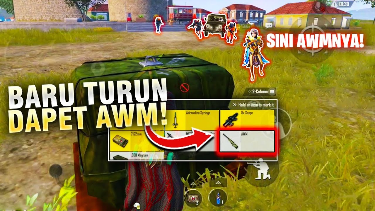 Никогда не думал, что получу AWM, просто зайдя в игру! Отлично подходит для борьбы со снайперами!...