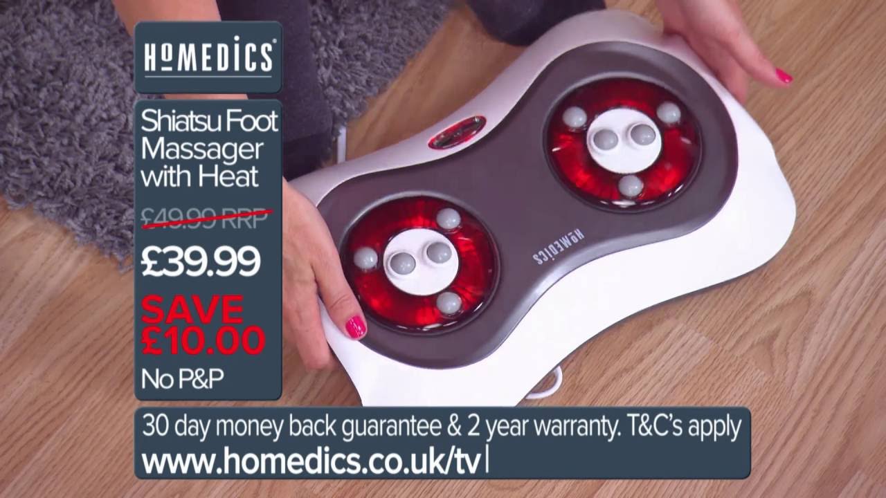 HoMedics Shiatsu Foot Massager TV