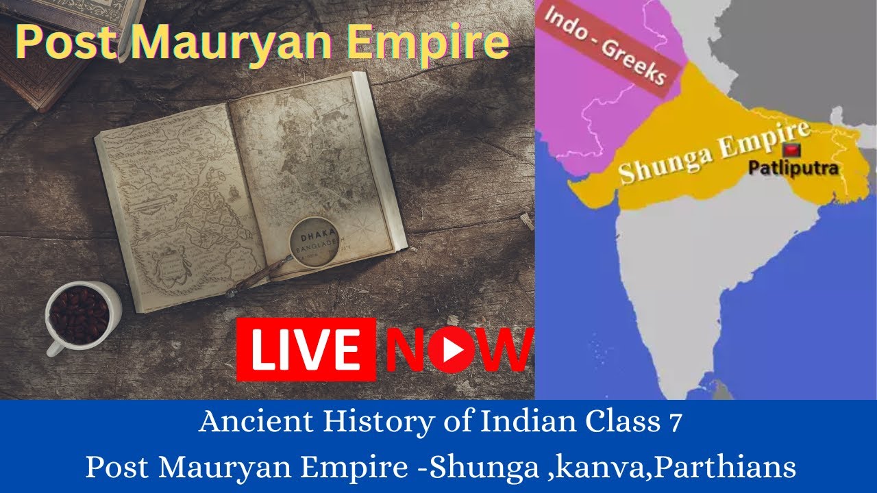 Ancient History Class 7 || Post Mauryan Age ||मौर्योत्तर काल || HP SI Batch 2023