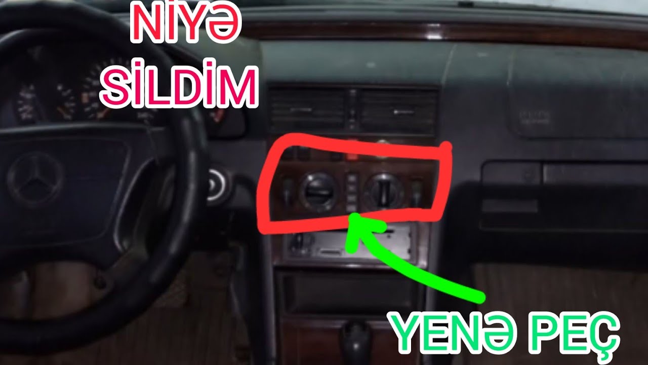 W202 PEÇ PROBLEMİ-PEÇ İŞLƏMİR