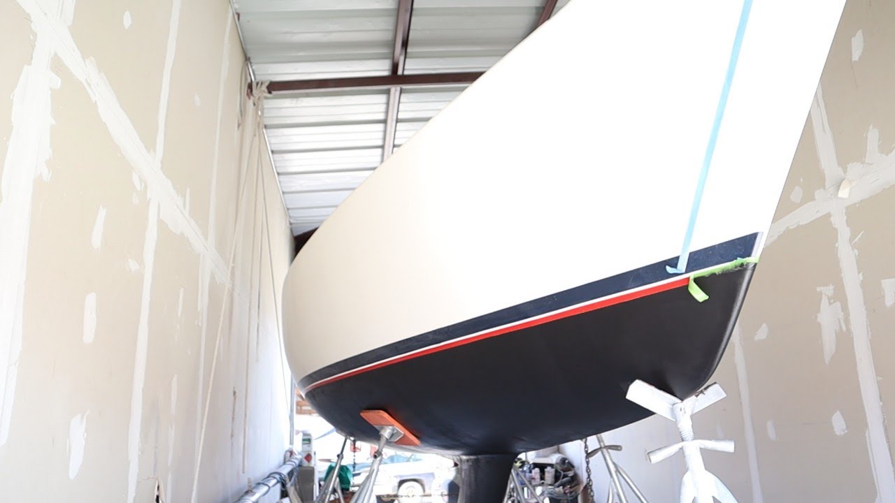 Sailboat Refit #19 - Bottom painting, also plans to sail the new boat.