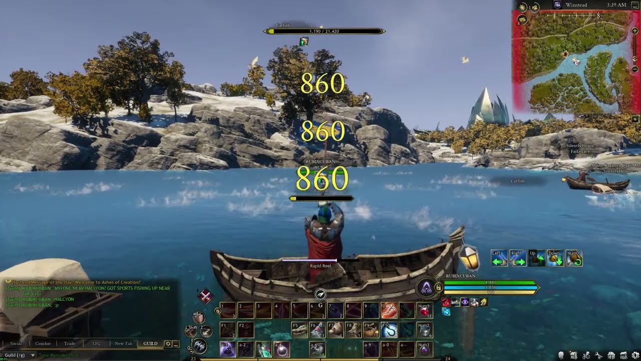 Ashes of Creation - Lvl 23 Rogue / Crate runs/ Sports Fishing / Need GOLD!!