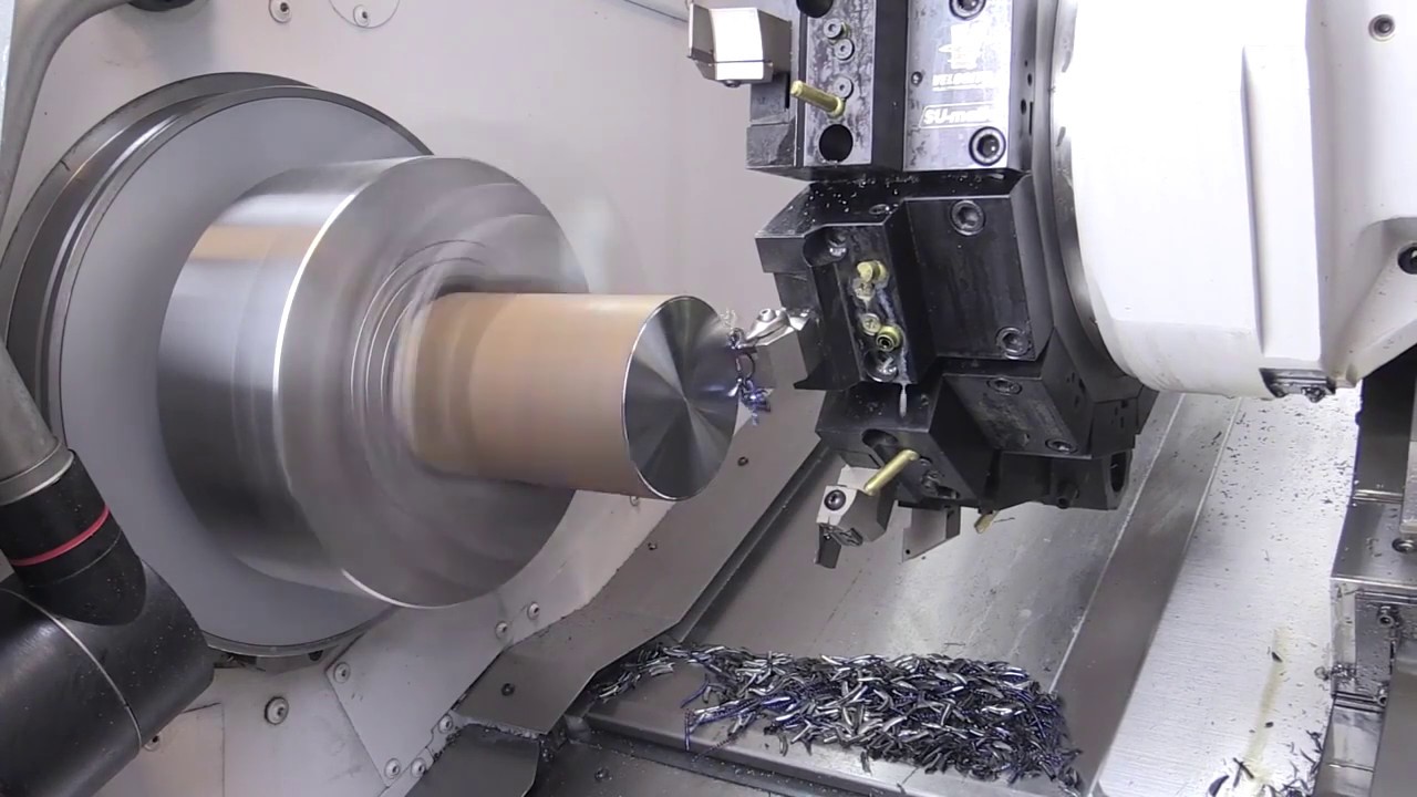 Lyndex-Nikken - Live tool SK20 on Okuma OKEX