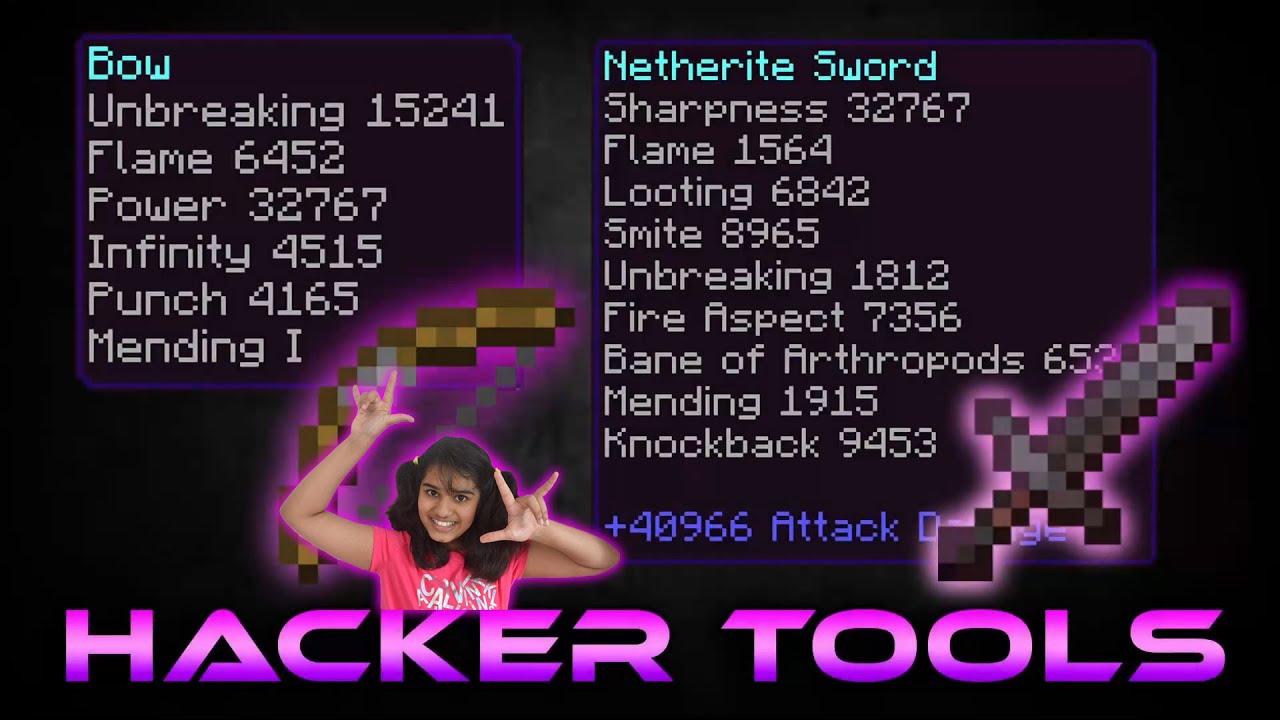 Get Hacker Tools In Minecraft | Destroying Enderdragon in 1 HIT!