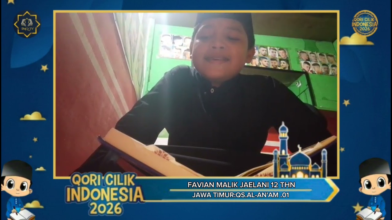 TOP 30||FAVIAN MALIK JAELANI 12 THN|NUSA TENGGARA BARAT|QORICILIKINDONESIA 2026||