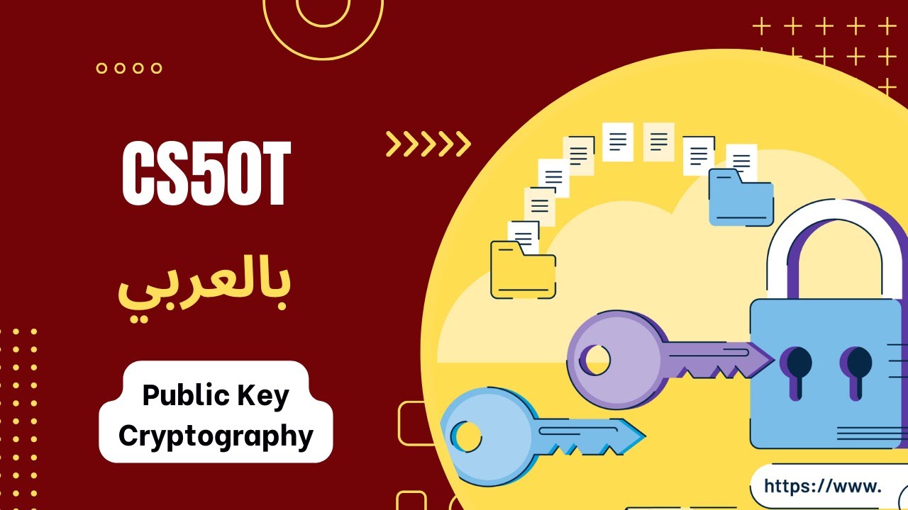 [4][11] CS50T - Security - Public Key Cryptography التشفير بإستخدام المفتاح العام