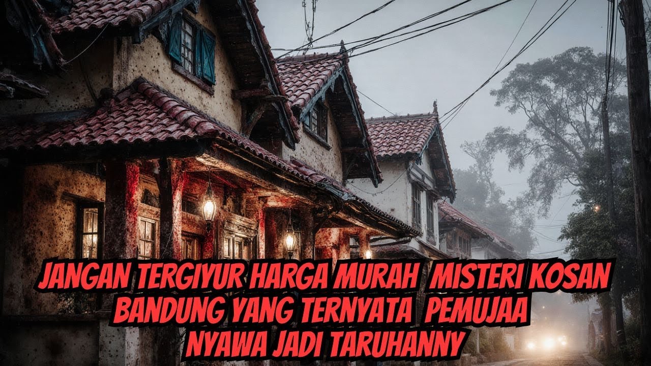 JANGAN TERGIYUR HARGA MURAH  Misteri Kosan Bandung yang Ternyata  Pemujaa Nyawa Jadi Taruhanny