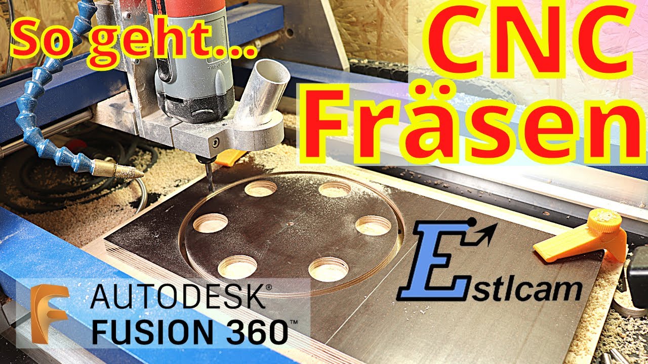 CNC Fräsen - von der Idee zum Teil. So geht's!