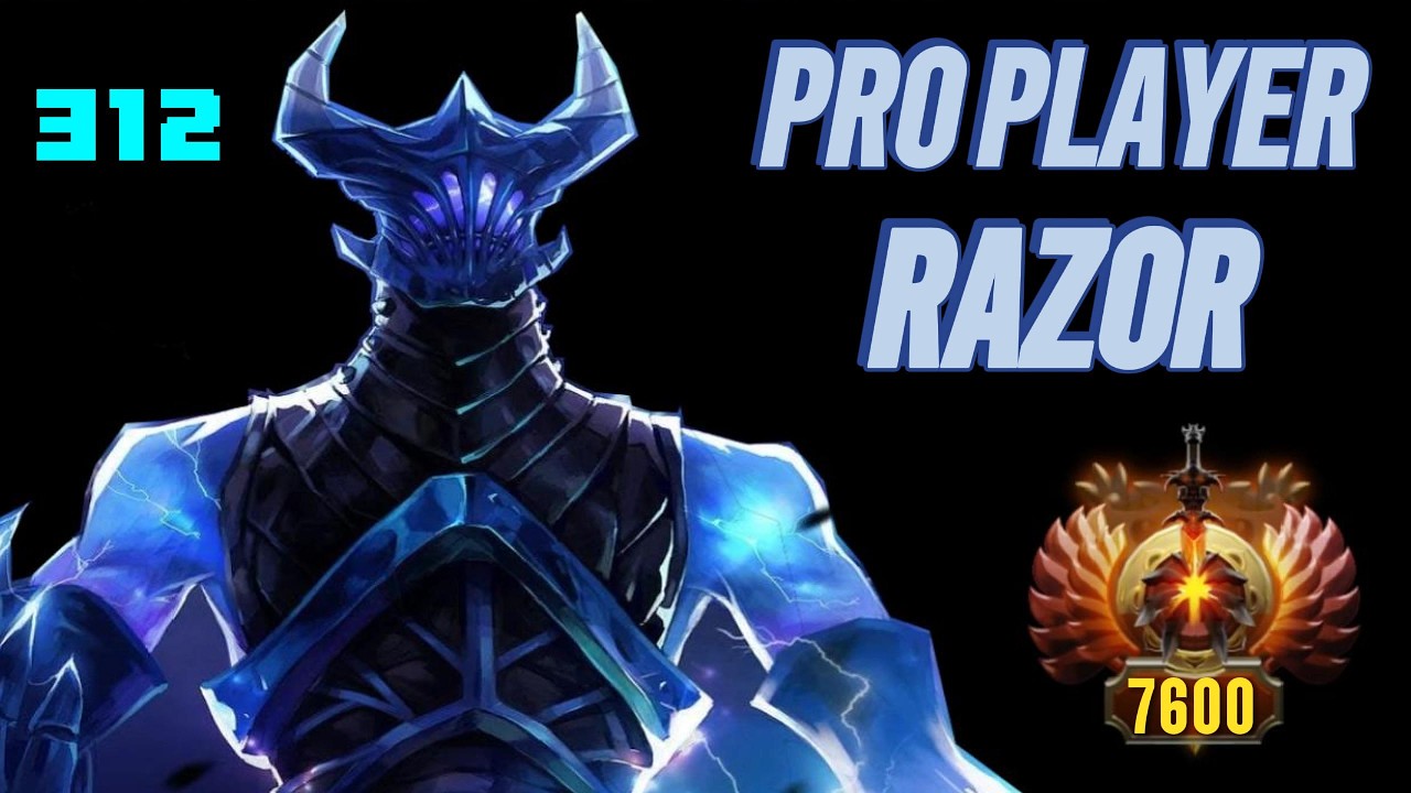 MOST WIN HERO PATCH 7.40C | PRO PLAYER RAZOR 312 7600 MMR|  OP DOTA 2