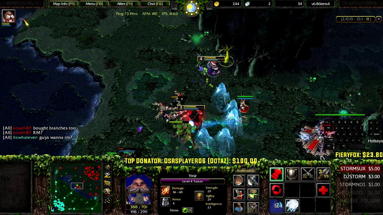 tusk Dota 1 #WC3​ #reforged
