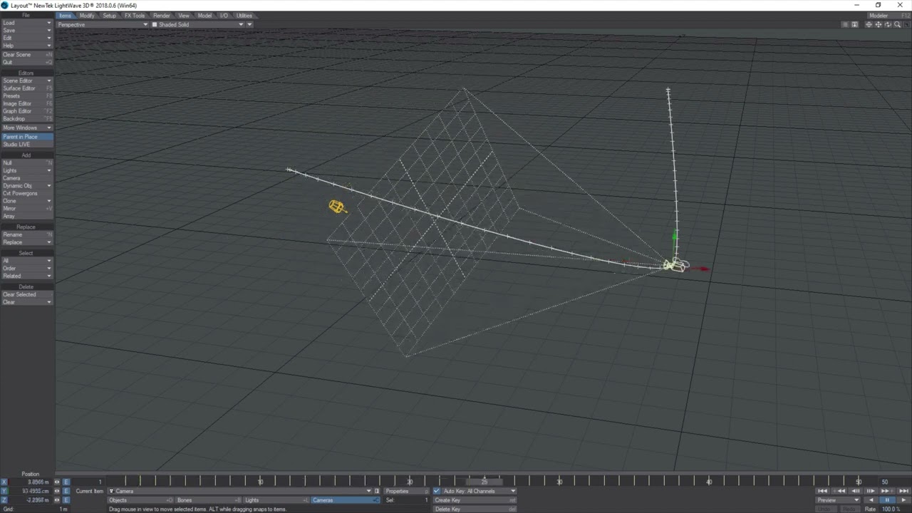 Maya to Lightwave camera export