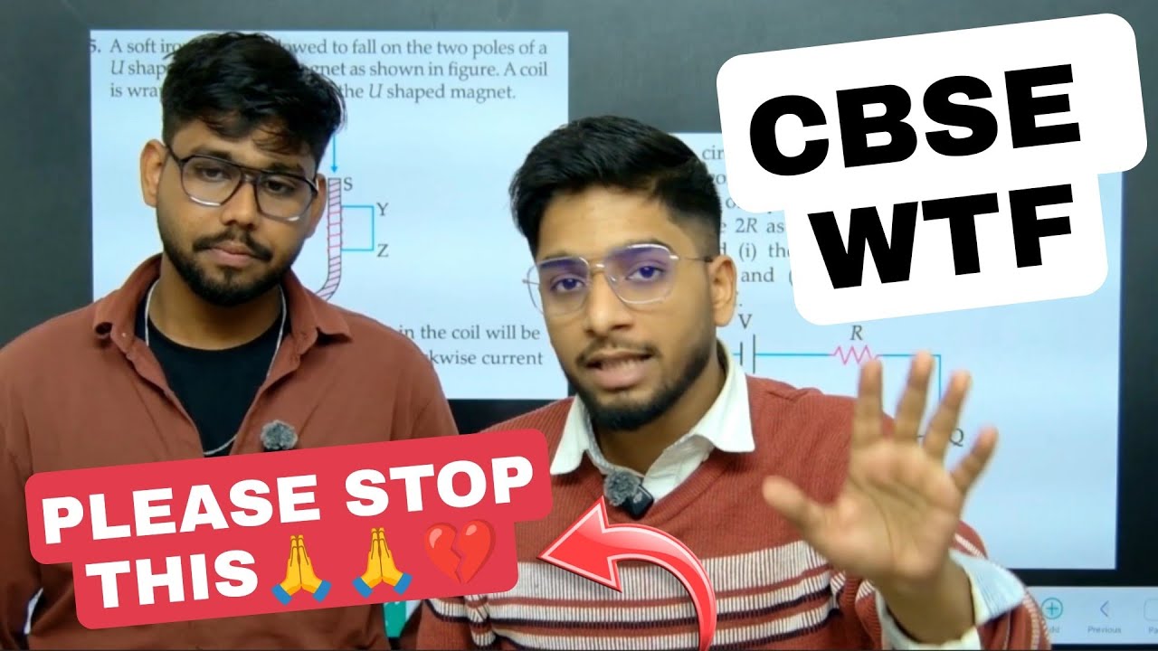 My urgent request to CBSE and students🙏 Please stop this🙏💔| Class 12th physics 