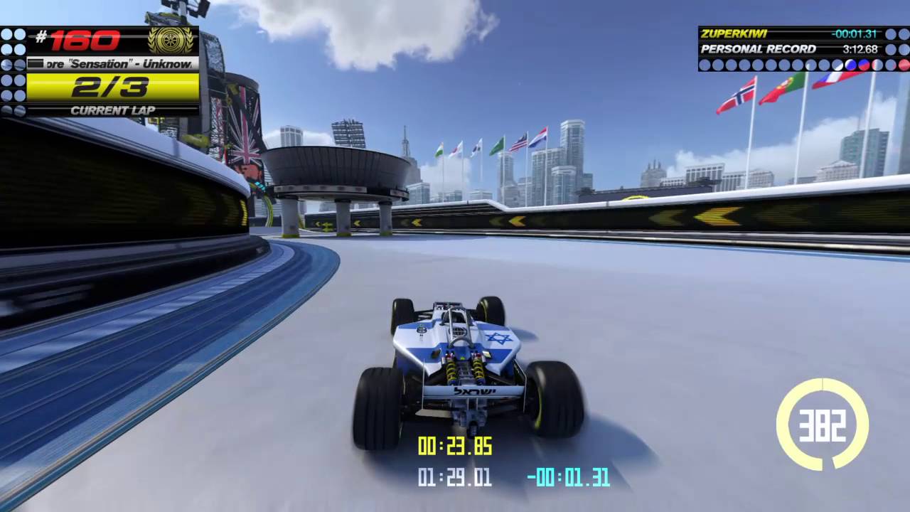 Trackmania Turbo - track #160 - trackmaster medal